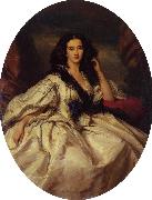 Franz Xaver Winterhalter Wienczyslawa Barczewska, Madame de Jurjewicz china oil painting artist